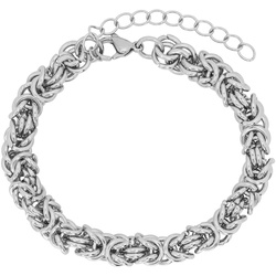 Heideman Armband Simon silberfarben poliert Herrenschmuck   Herren 