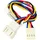 Supermicro Fan cable Extension (no ear) (3 to 4, 4 to 4 PIN) 228mm (CBL-0296L)