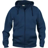 New Wave CLIQUE Basic Hoody Full zip - dunkelblau 4XL