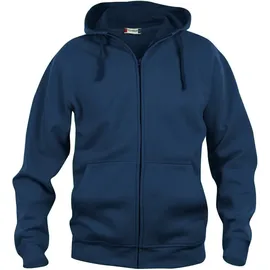 New Wave CLIQUE Basic Hoody Full zip - dunkelblau 4XL