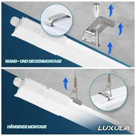 LUXULA LED-Feuchtraumleuchte, EEK: E, 32W, 3616lm, 4000K, 1200mm