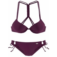 Buffalo Push-Up-Bikini Damen bordeaux Gr.34 Cup A