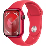 Apple Watch Series 9 GPS 45 mm Aluminiumgehäuse (product)red, Sportarmband (product)red S/M