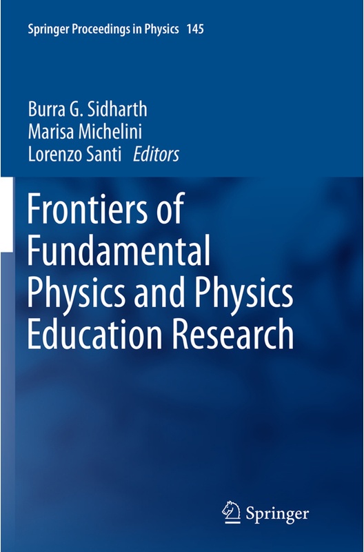 Frontiers Of Fundamental Physics And Physics Education Research, Kartoniert (TB)
