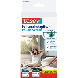Tesa Pollenschutzgitter für Fenster 150 cm