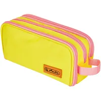 Herlitz Doppelfaulenzer Neon gelb/rosa