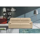 Egoitaliano 3-1 Garnitur Leder 3-Sitzer Beige