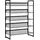 Homcom Schuhregal 72 x 102 x 30 cm schwarz