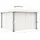 vidaXL Pavillon 3 x 3 m inkl. 4 Seitenteile Cremeweiß