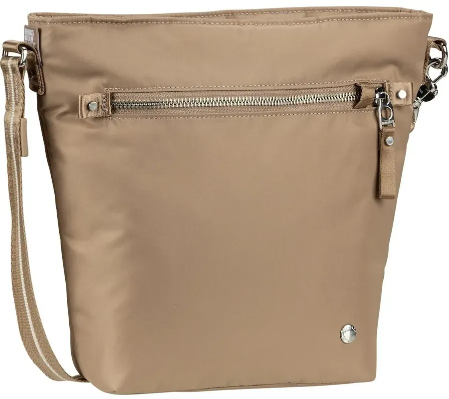 Pacsafe Umhängetasche W Crossbody 20462 Umhängetaschen   Nude