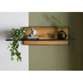MASSIVMOEBEL24.DE Wandregal 132 x 27 x 35 cm Beige