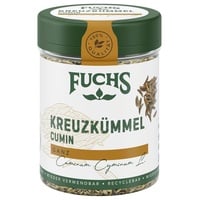 Fuchs Gewürze - Kreuzümmel ganz - orientalisch-nussige Note für Falafel und Linsengerichte - natürliche Zutaten - 60 g in wiederverwendbarer, recyclebarer Dose