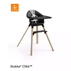 Stokke Clikk black/natural