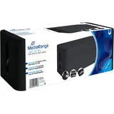 MediaRange Kabelbox, 0.4 m schwarz