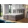 A&J MöbelLand Boxspringbett 120 x 200 cm H2 Grau