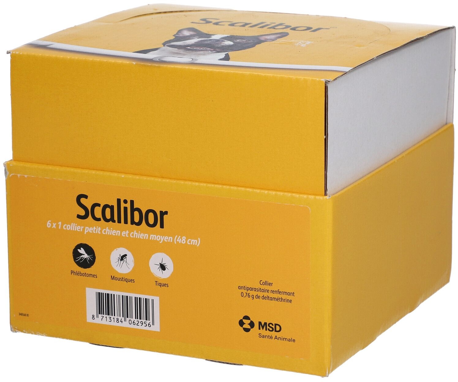 Scalibor® Collier anti-tique pour chien moyen 48 cm collier(s)