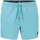 Lerros Strandshorts LERROS, Herren, Gr. 3XL, N-Gr, reef blau, Web, Obermaterial: 100% Polyester, unifarben, normal kniefrei, Hosen Strandshorts, aus Seersucker, mit Kordelzug