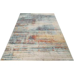 Esprit Outdoorteppich »Elouisa«, rechteckig, 0,4 mm Höhe, modern, robust und pflegeleicht, geeignet für Terrasse, Balkon, Küche ESPRIT bunt B: 160 cm   1 St.