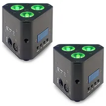 Stagg SLI-TRUSS34-2 LED Scheinwerfer Spot 2 STÜCK (12 W, LED), Scheinwerfer