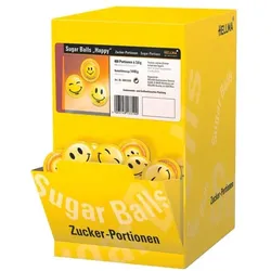 Hellma Zucker / Portionszucker Sugar Balls 400 Stück gelb