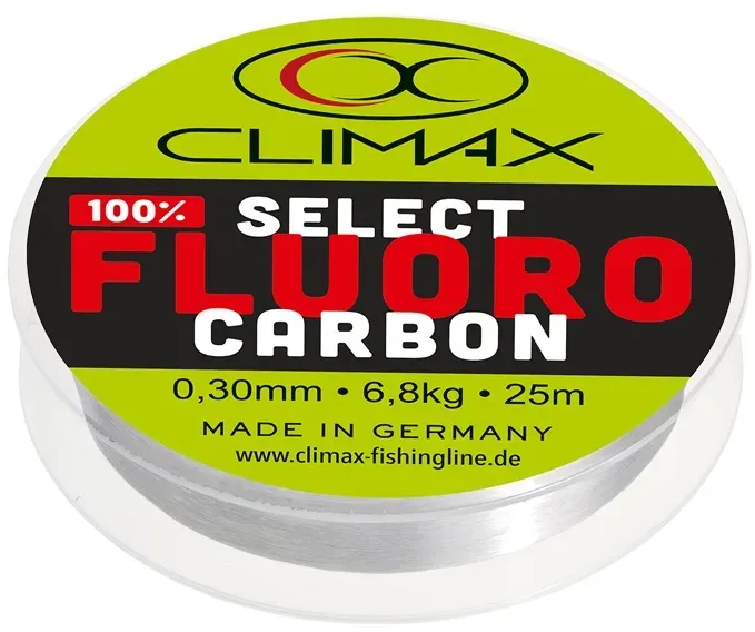 Climax 25m 0,165mm 2,4kg Select Fluorocarbon