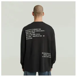 G-Star Langarmshirt Schwarz S
