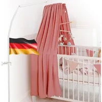 lilimaus Himmelstange Babybett für alle Baby und Kinderbetten Himmelbett Gestell - Betthimmel Stange - Babybett Zubehör für Stubenwagen und Wiege