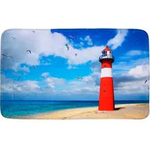 Sanilo Bad-Accessoire-Set »Leuchtturm«, 3-teilig - blau