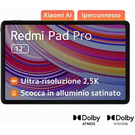 Xiaomi Redmi Pad Pro 12,1" 6 GB RAM 128 GB Wi-Fi graphite gray