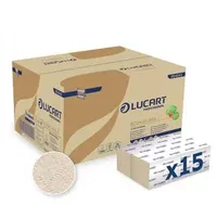 Lucart Papierhandtücher EcoNatural Z 2-lagig 3000 Stück