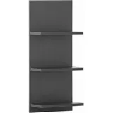 Schildmeyer Palermo Regal 157632, Anthrazit, 30,3 x 17,5 x 70,2 cm