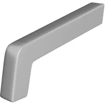 Sarei Fensterbank PVC Seitenteile 225 mm silber