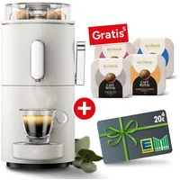 CoffeeB Kaffeemaschine Globe + 4 Gratis Packungen Coffee Balls + 20€ Gutschein