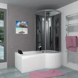 AcquaVapore K50-L32 Badewanne Dusche 170 x 100 cm