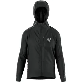 compressport Unisex Thunderstorm Waterproof Jacket schwarz