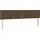 vidaXL Boxspringbett mit Matratze Dunkelbraun 180x200 cm Stoff