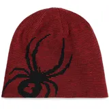 Spyder Reversible Bug Mütze - Spyder Red - M-L