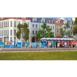 Kibri S-Bahnsteig Nürnberger Straße 39563 H0