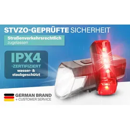 Fischer Akku Bel.-Set TWIN-80/40/20/Sensor 2.0 Beleuchtungsset