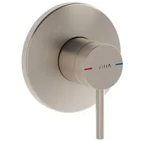 Vitra Origin Fertigmontageset A4262134 Unterputz-Brause-Armatur, Nickel gebürstet