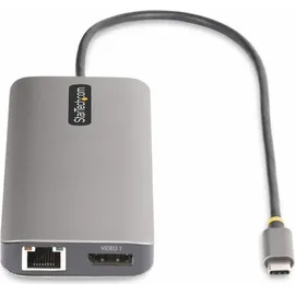Startech StarTech.com USB-C Multiport Adapter, 2x 4K 60Hz + 4K 30Hz HDMI & DP 4x USB-A 100W GbE, Laptop Dockingstation