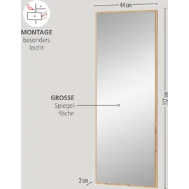 Innostyle BARI Wandspiegel 44 x 117 cm Weiß