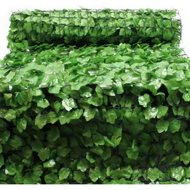 Wiltec Sichtschutznetz 300 x 100 cm Grün Polyester