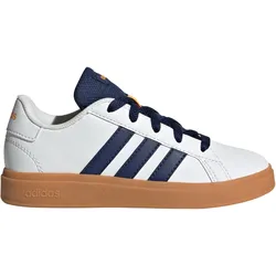 adidas Grand Court Lace-Up Sneaker Kinder JI0969 - cloud white/dark blue/gum10 34
