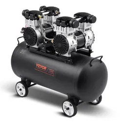 VEVOR Kompressor 75L Luftkompressor 125PSI Druckluft 3kW Flüsterkompressor