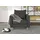 s-style möbel Sessel Azalea Luxusmikrofaser 70 x 80 x 90 cm Grau