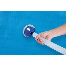 BESTWAY Bestway® Poolpflege Basis-Set AquaCleanTM mit pumpenbetriebenem Poolsauger & Kescher für Poolgrößen bis 610 cm