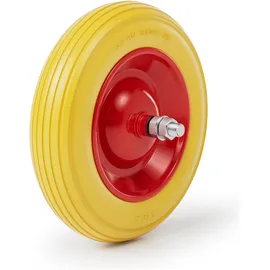 Wiltec Schubkarrenrad pannensicher 3,50-8