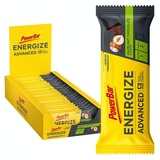 PowerBar Energize Advanced Hazelnut Chocolate - 15x55g - High Carb Energieriegel - C2MAX - Magnesium&Natrium