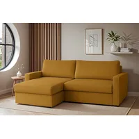 Fun Möbel Ecksofa Sofa BENDIK Stoff, Ottomane Links